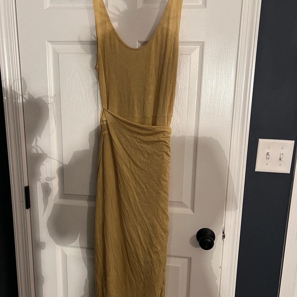 Vince Scoop Neck Cami Wrap Dress- EUC